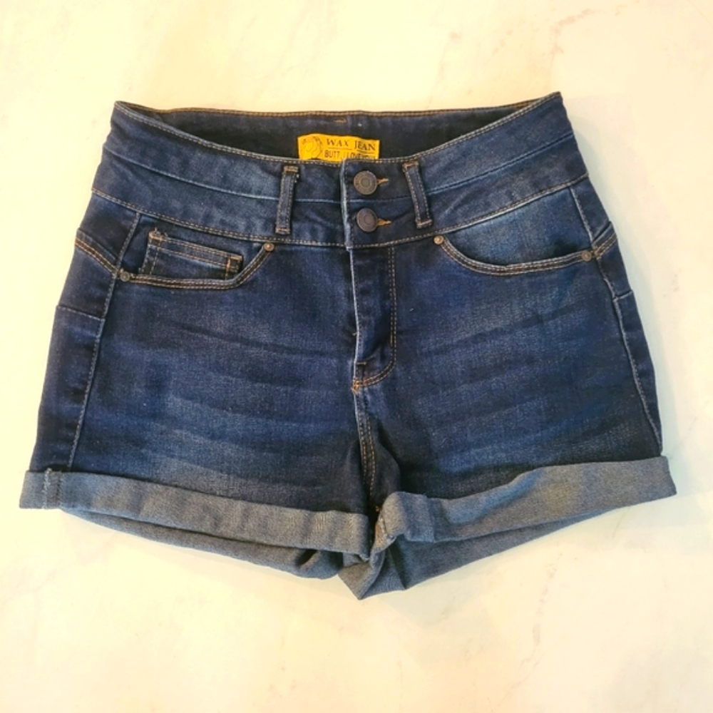 3/$21 Dark Denim Jean Shorts (Donated)